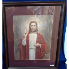 Framed Sacred Heart of Jesus